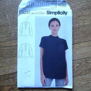 Simplicity S9231 Sewing Pattern